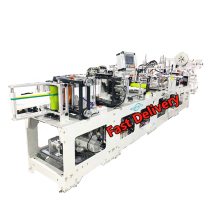 Dongguan Automation mask production line n95 making, respirator n95 face mask making machine with sterilize and packaging